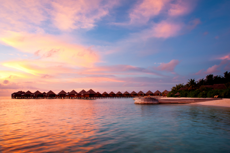 Maldive sunset